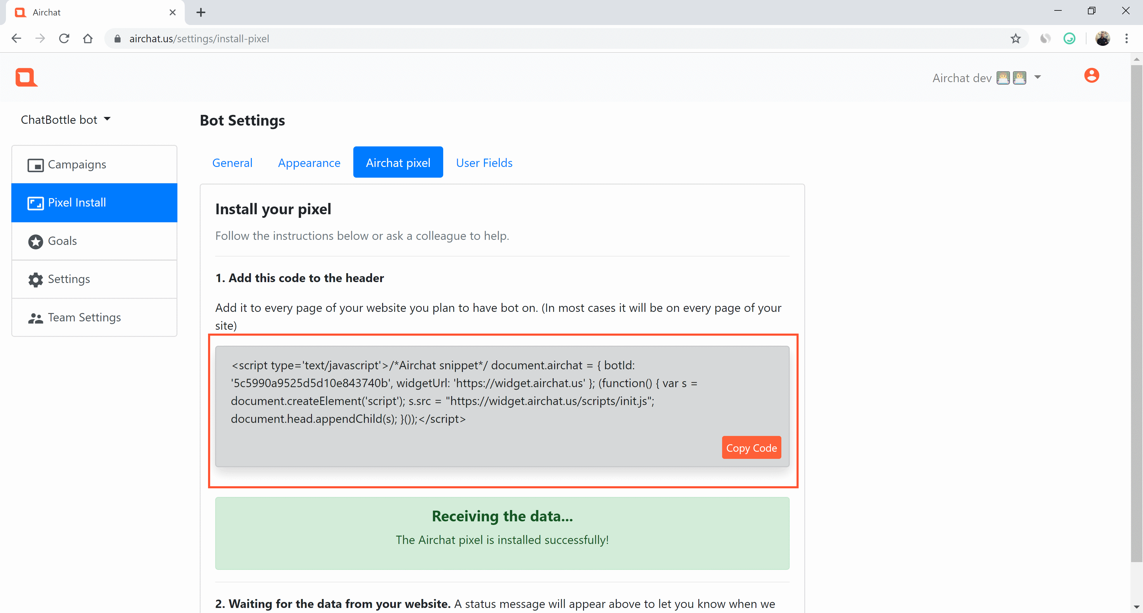 GitHub - airchat-us/docs: Airchat SDK and API documentation · GitHub